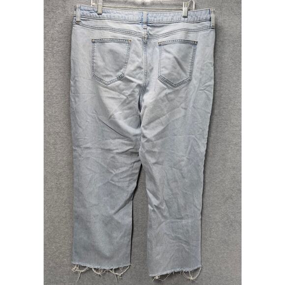 Elizabeth And James High Rise Crop Jeans Size 18 - Picture 2 of 5